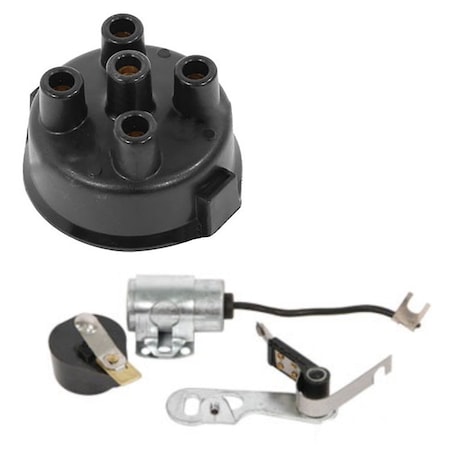 Aic Replacement Parts Distributor Ignition Tune Up Kit Fits Ferguson TO20 TO30 TO35 85 88 90 F40 MH50 ATK1DCR-CAP